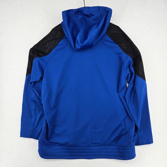 Nike Hoodie Pullover‎ Mens Blue XL Elite Basketball Therma-Fit 2151 - Picture 5 of 11